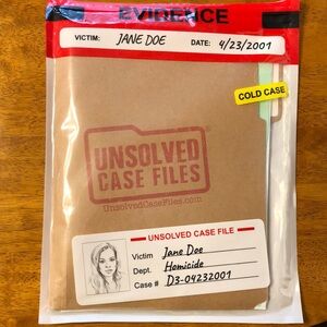 Unsolved Case Files game - Victim Jane Doe